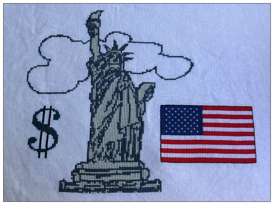 grille point de croix usa