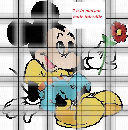 point de croix 7 a la maison