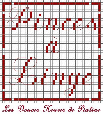 grille point de croix pince a linge