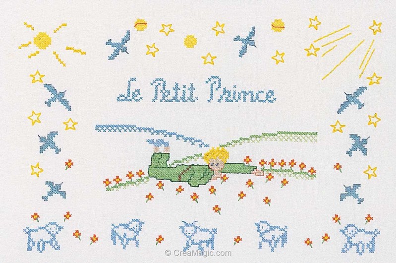 grille point de croix le petit prince