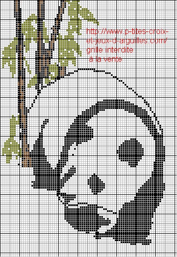 grille point de croix zen gratuite