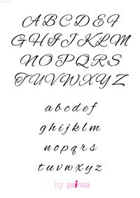 grille point de croix lettres cursives