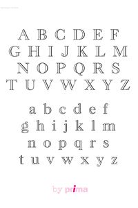 grille point de croix lettres cursives