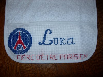 grille point de croix psg