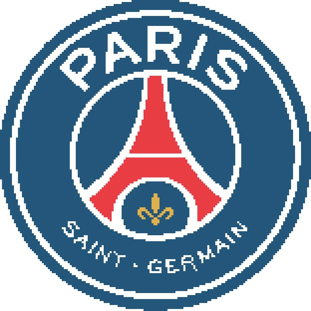 grille point de croix psg