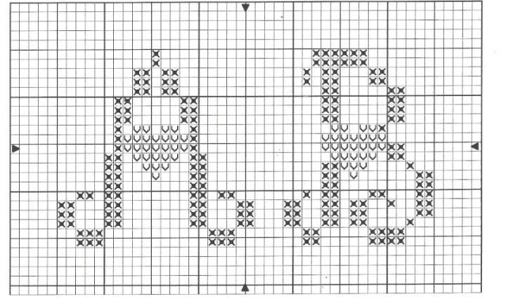 grille gratuite abecedaire au point de croix