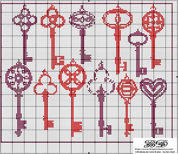 grille point de croix a imprimer gratuite