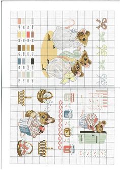 grille point de croix beatrix potter