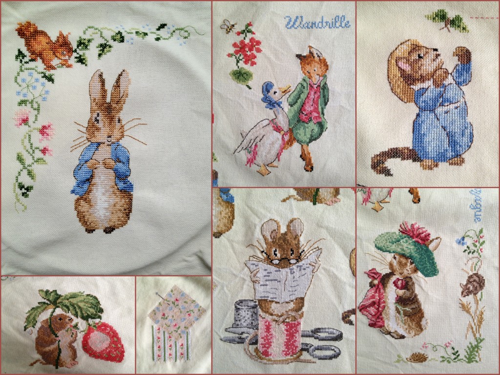 grille point de croix beatrix potter