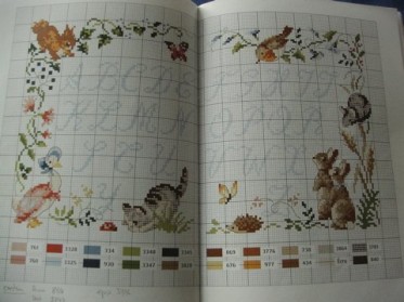grille point de croix beatrix potter