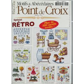 motif et abecedaire point de croix