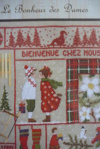 point de croix au bonheur des dames