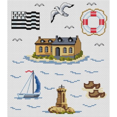 point de croix breton