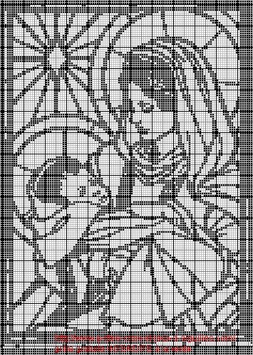 grille point de croix religion