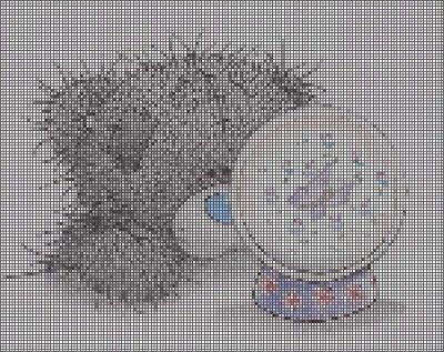 grille point de croix tatty teddy gratuit