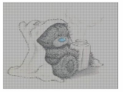 grille point de croix tatty teddy gratuit