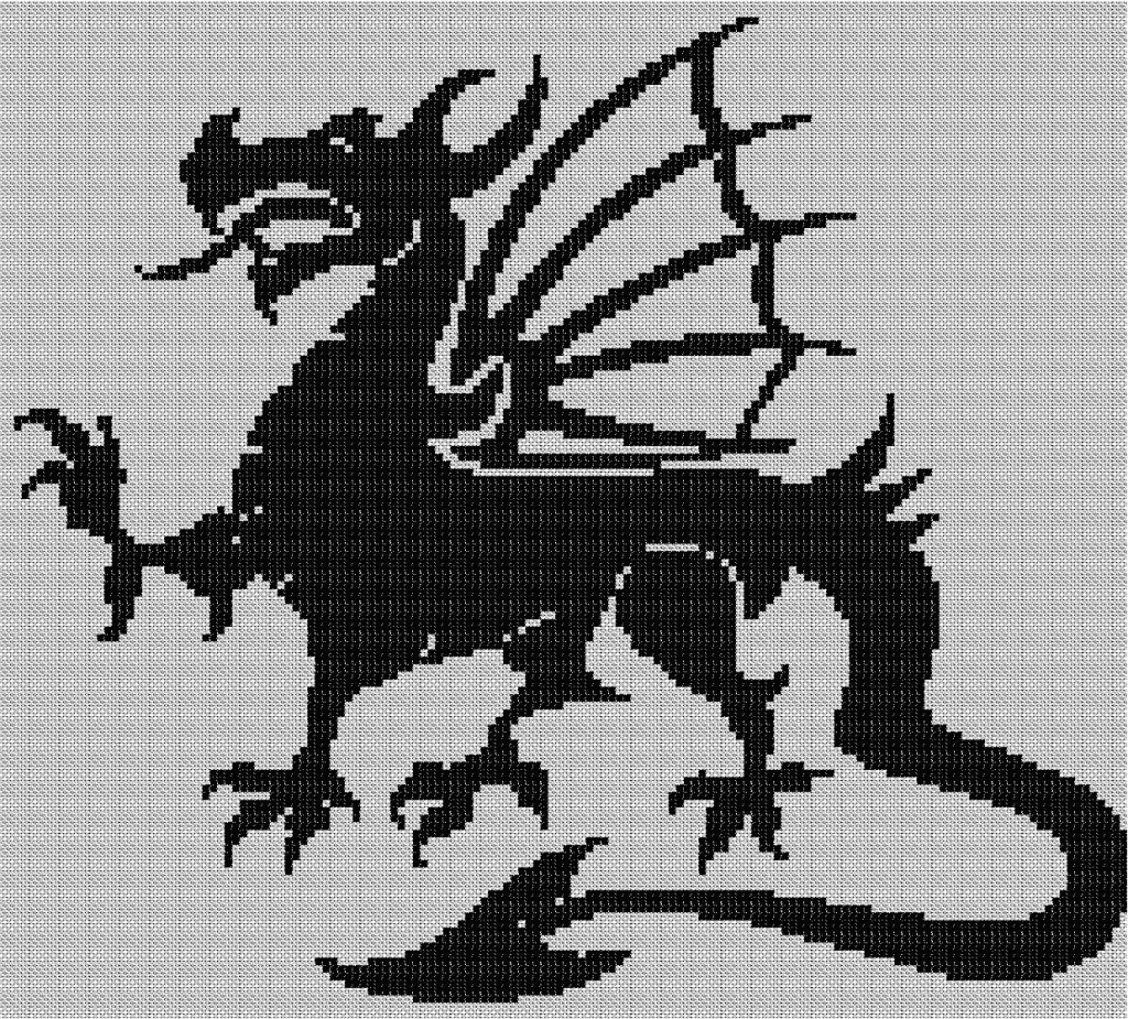 point de croix dragon ball z