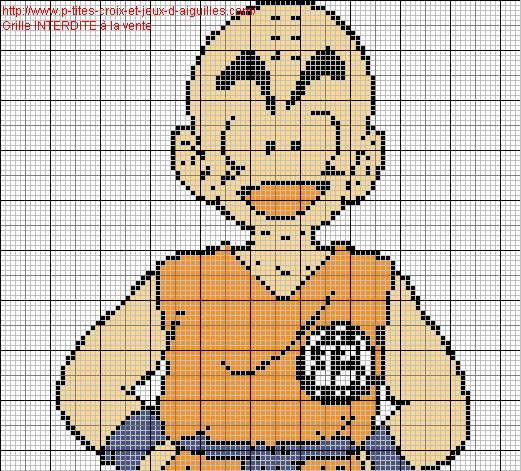 point de croix dragon ball z
