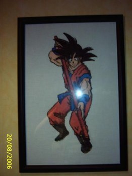 point de croix dragon ball z