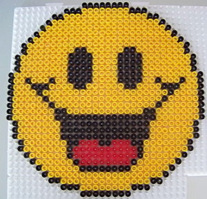 grille point de croix smiley
