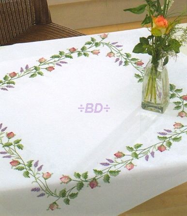 point de croix nappe
