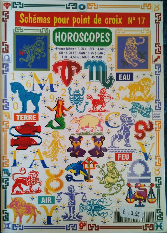 grille point de croix horoscope
