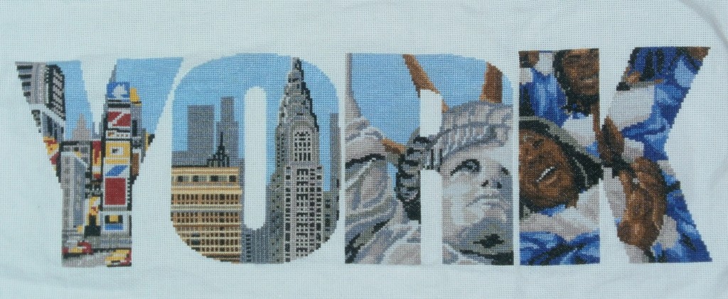 grille point de croix new york gratuit