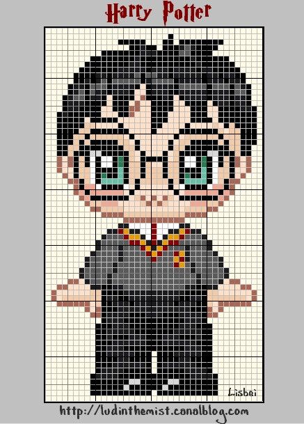 point de croix harry potter gratuit