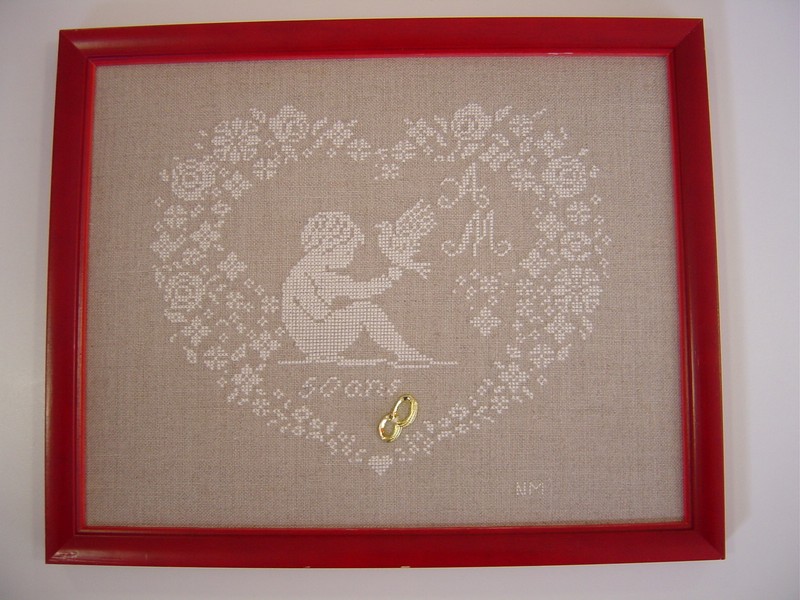 point de croix 50 ans de mariage