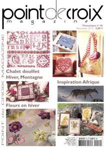 point de croix ouvrages broderie