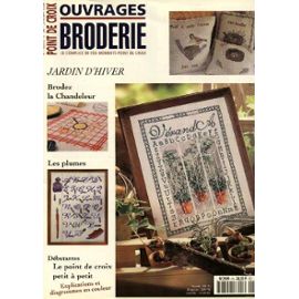 point de croix ouvrages broderie