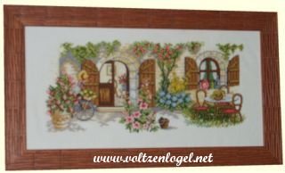 point de croix ouvrages broderie
