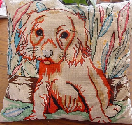 point de croix ouvrages broderie