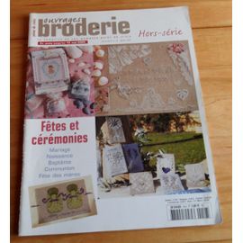point de croix ouvrages broderie