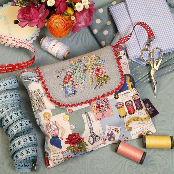 point de croix ouvrages broderie