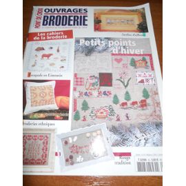 point de croix ouvrages broderie
