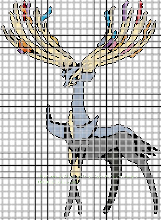 point de croix pokemon