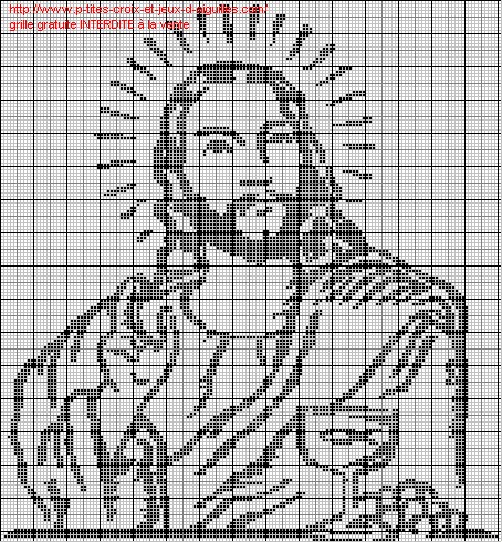point de croix jesus christ