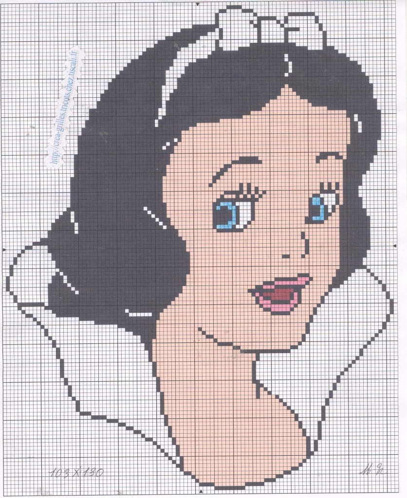 point de croix dessin