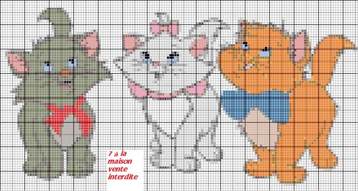 point de croix diagrammes gratuits