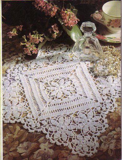 point de croix au crochet