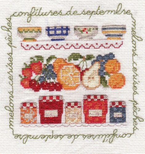 point de croix cuisine