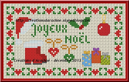 point de croix reversible