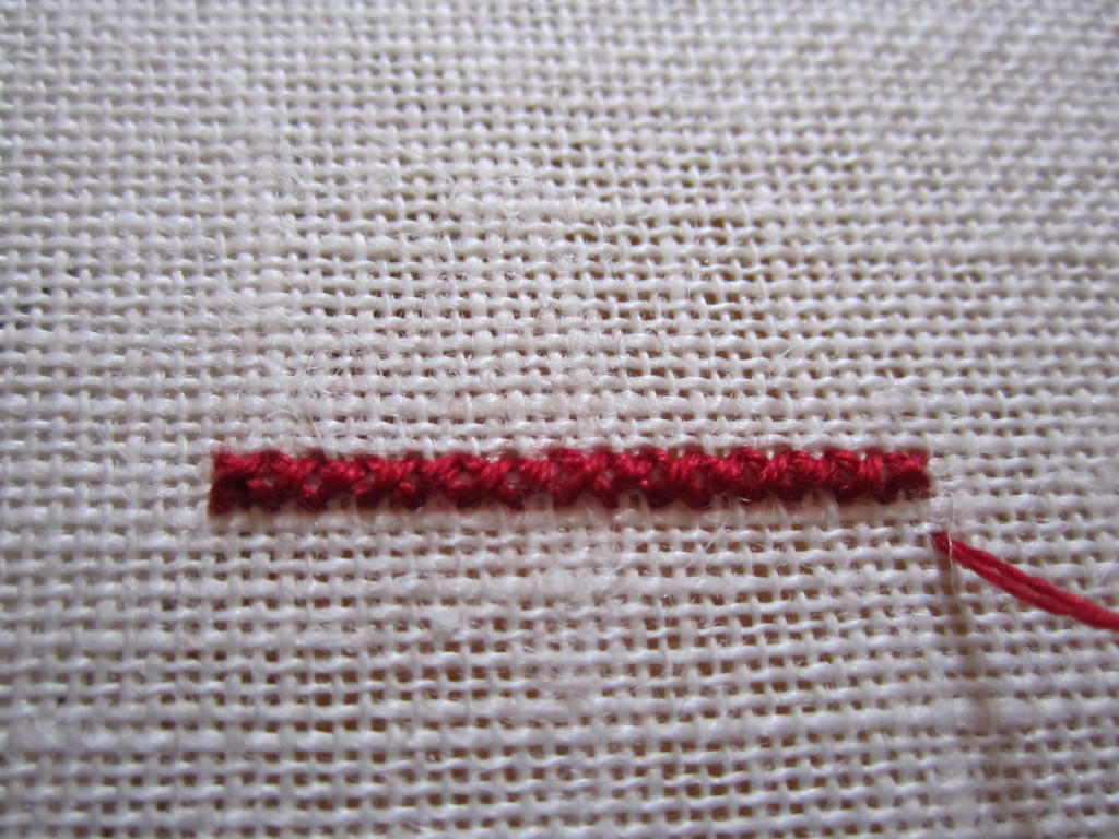 point de croix reversible