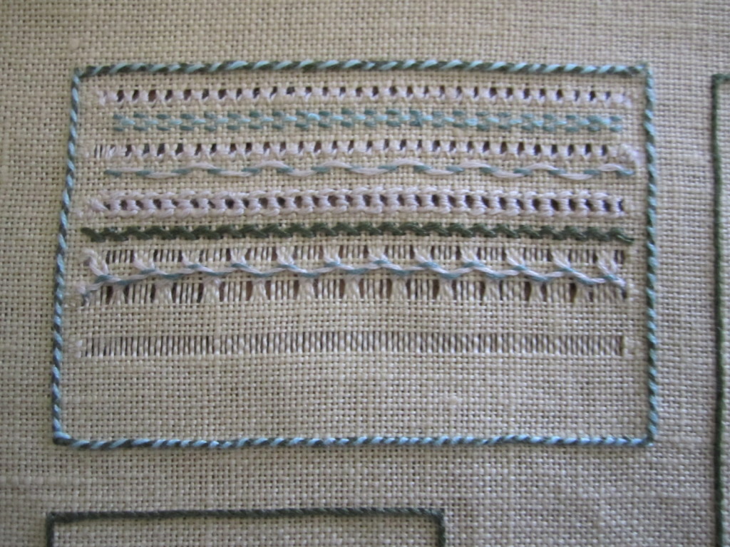 point de croix reversible