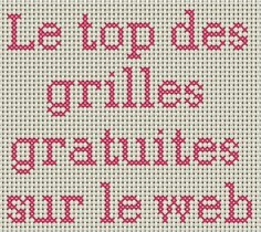 grille point de croix prenom gratuit