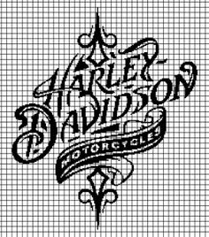 point de croix harley davidson