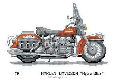 point de croix harley davidson