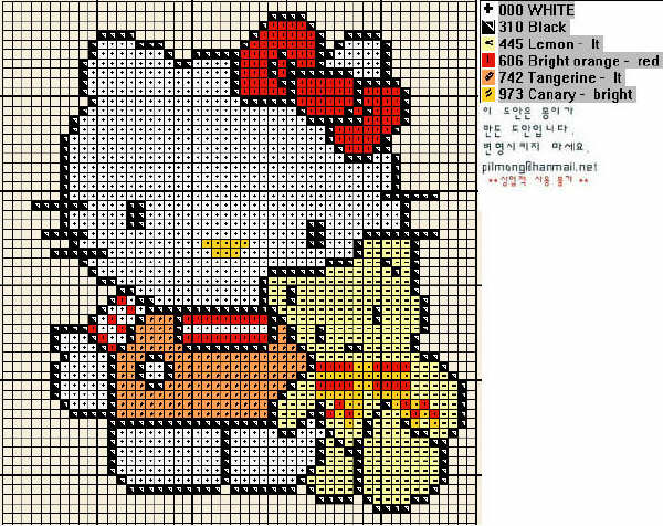 grille point de croix hello kitty gratuite a imprimer