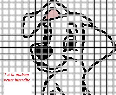 point de croix 101 dalmatiens